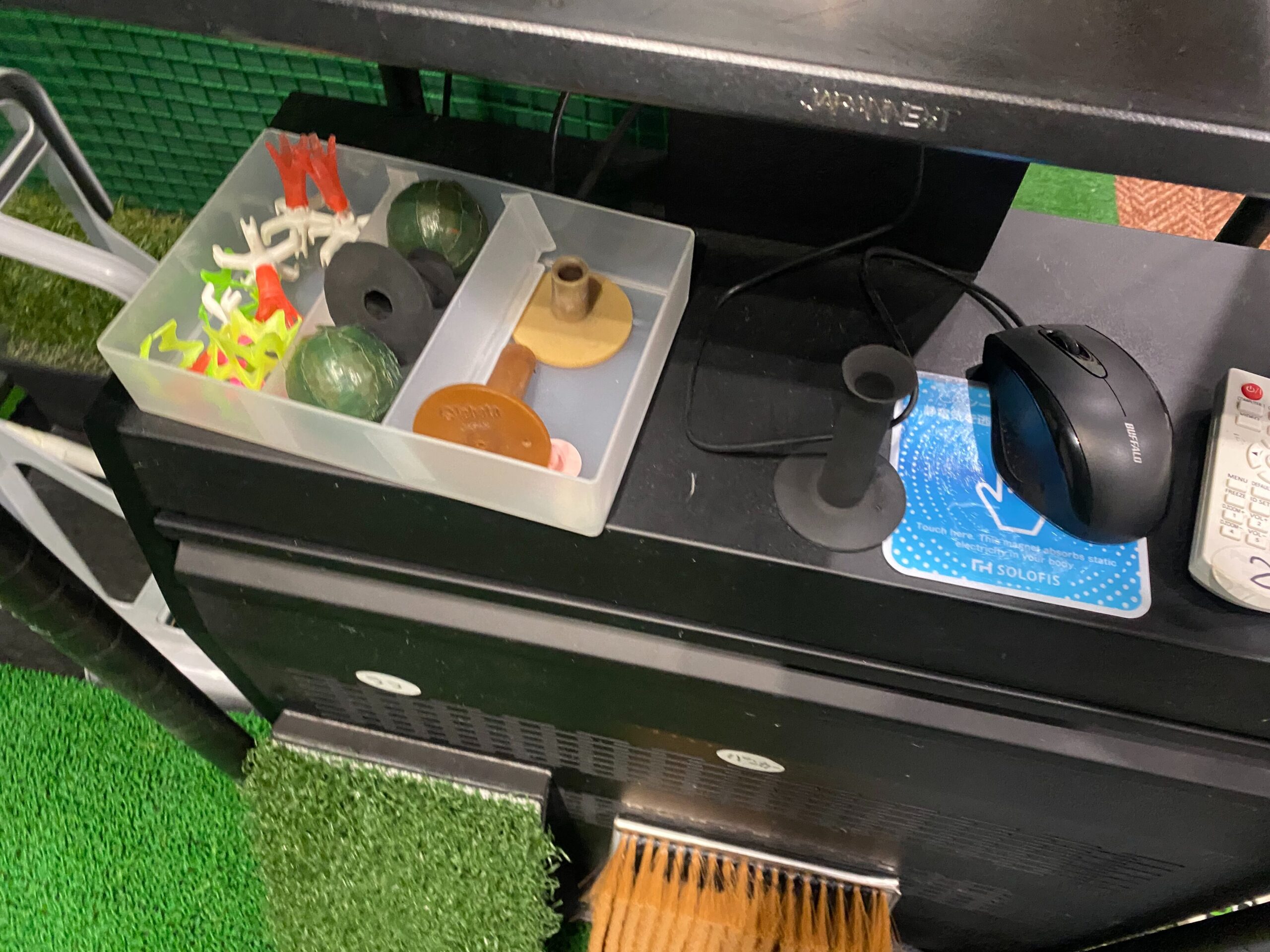 ティーが出しっぱなし