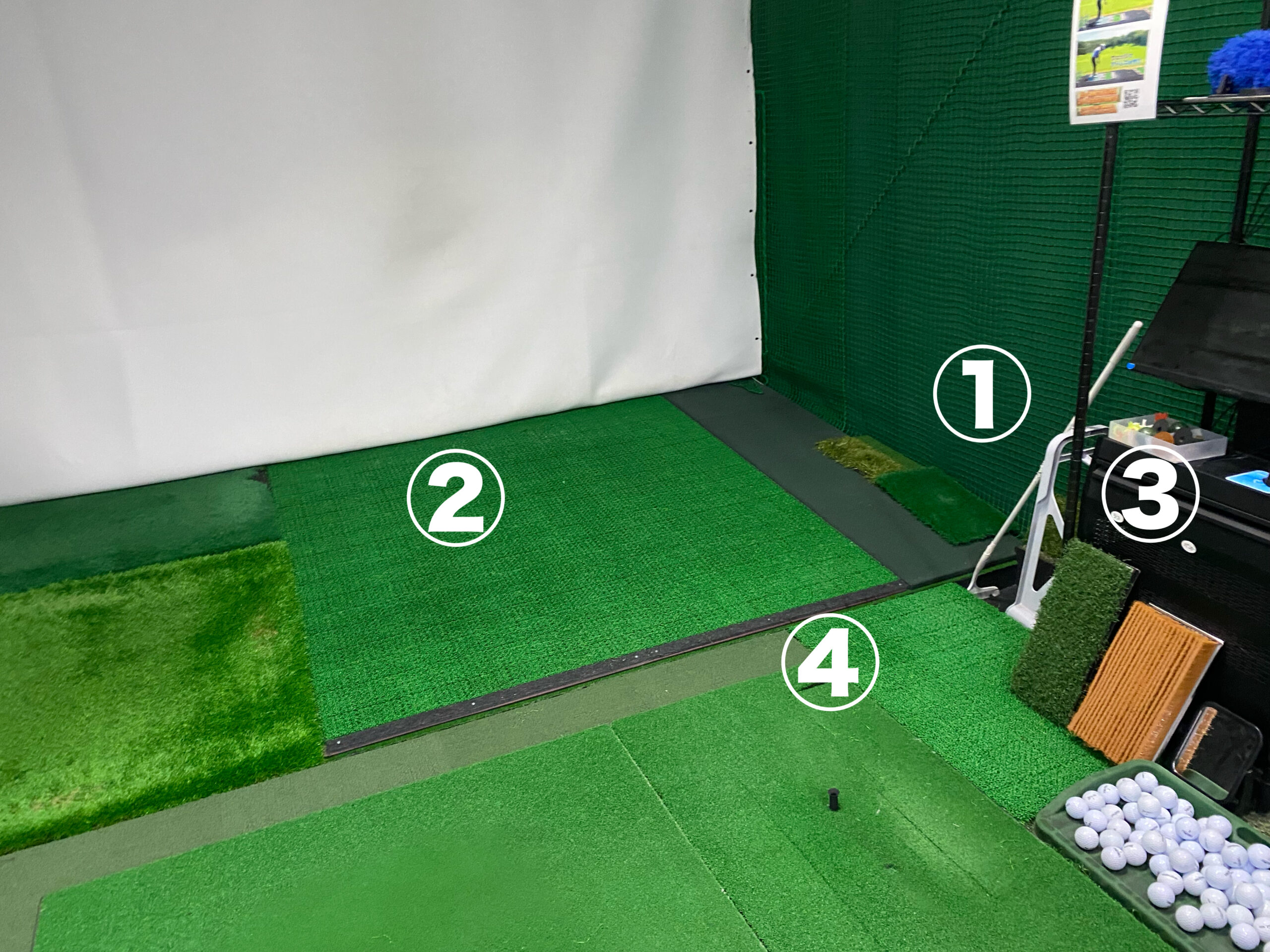 ゴルフプレー終了後